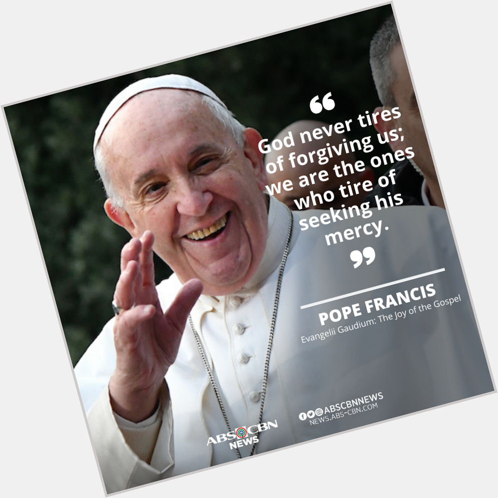 Today the pope turns 83. Happy birthday, Pope Francis! 