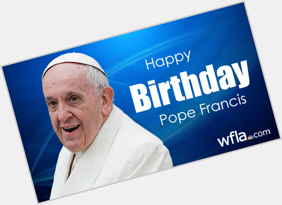 Happy 83rd Birthday, Pope Francis!  