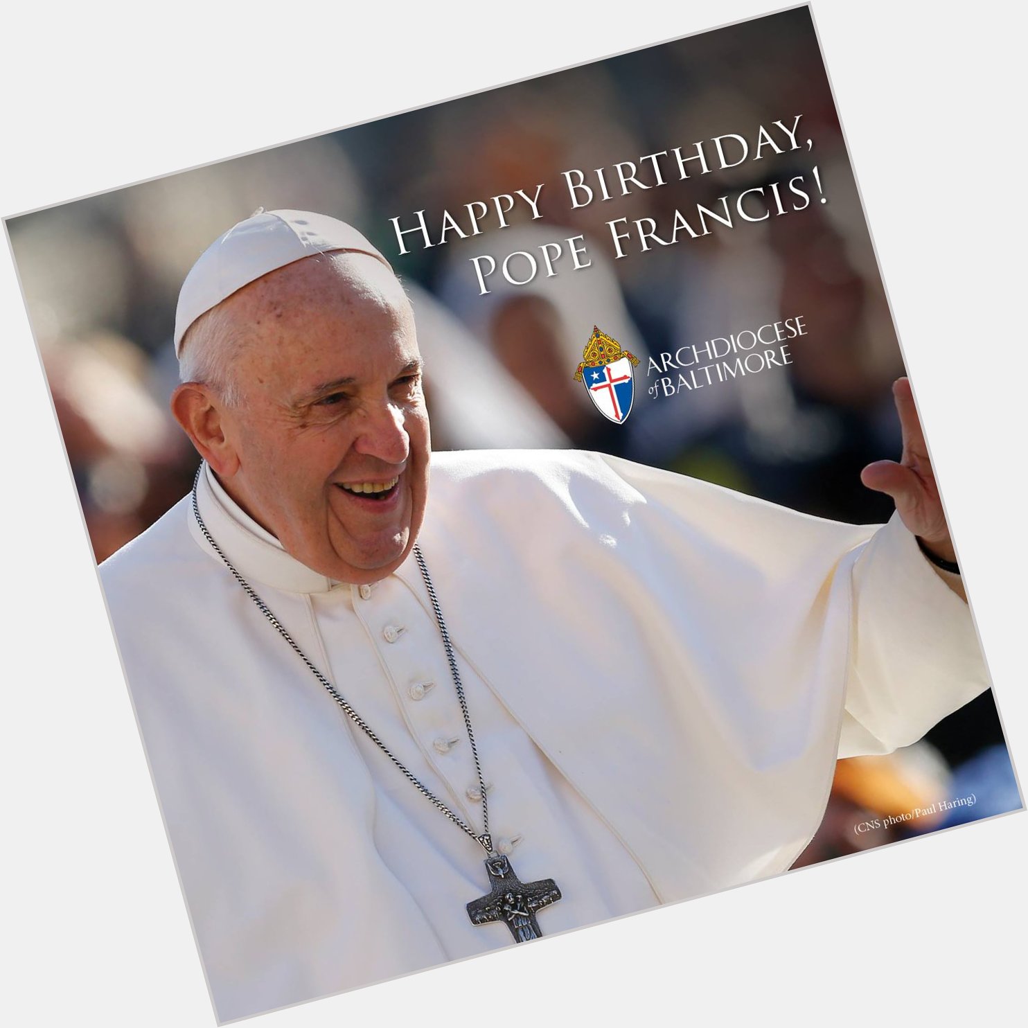 Happy 85th Birthday, Pope Francis!

Join us in wishing Pope Francis a most wonderful birthday! 