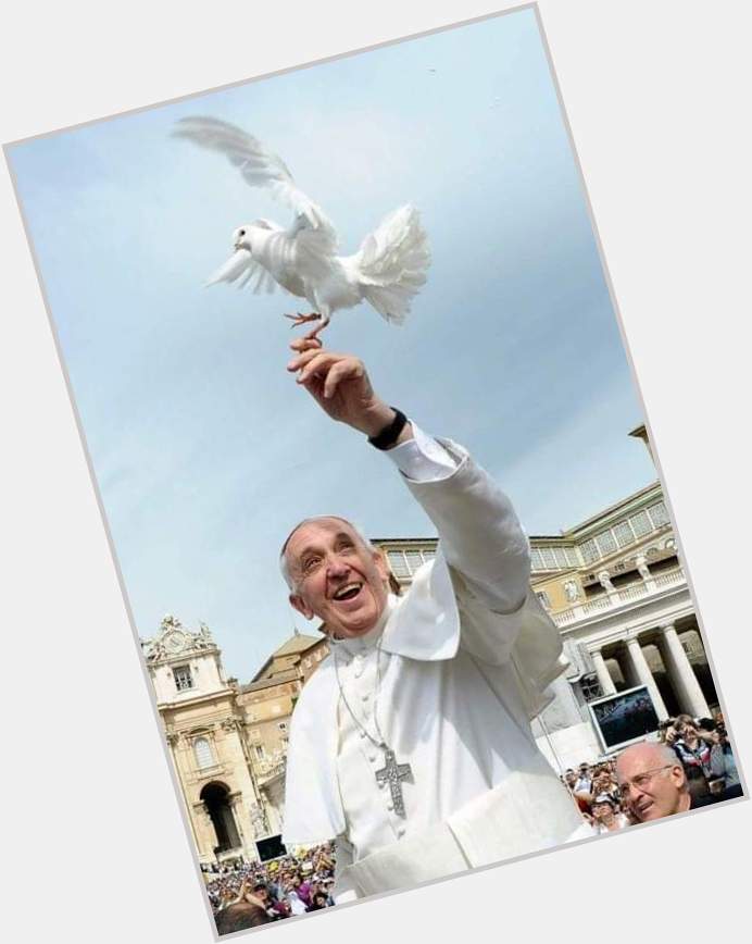 Happy birthday Pope Francis!  