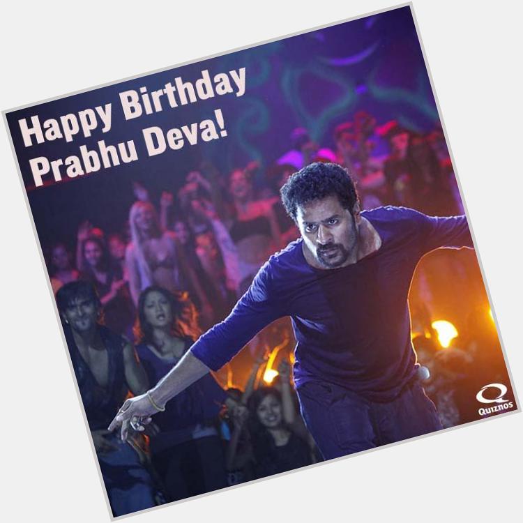 Here\s wishing Prabhu Deva a very Happy Birthday! :D  