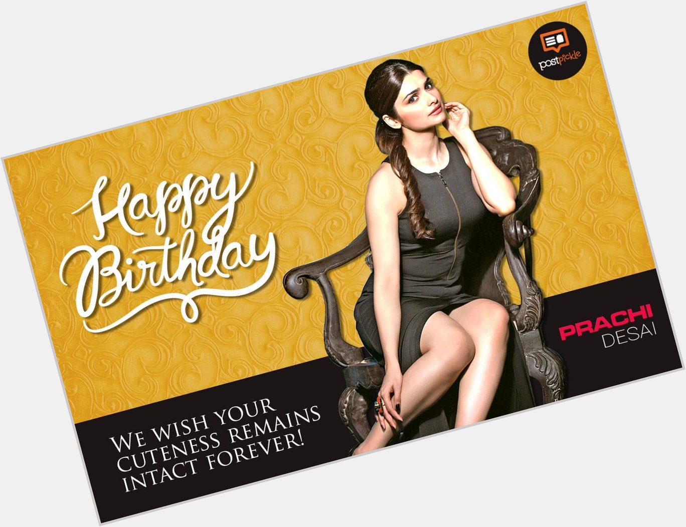 Postpickle wishes Prachi Desai a very Happy Birthday!   