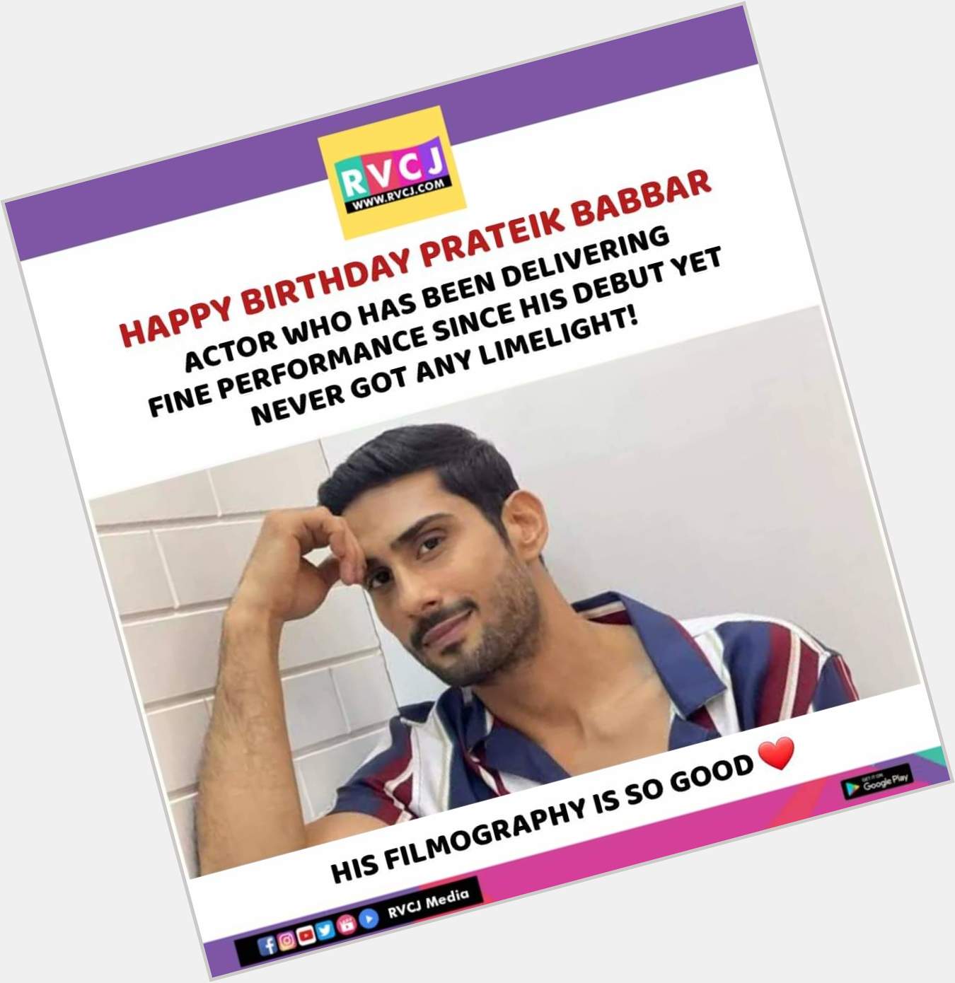 Happy Birthday Prateik Babbar!    