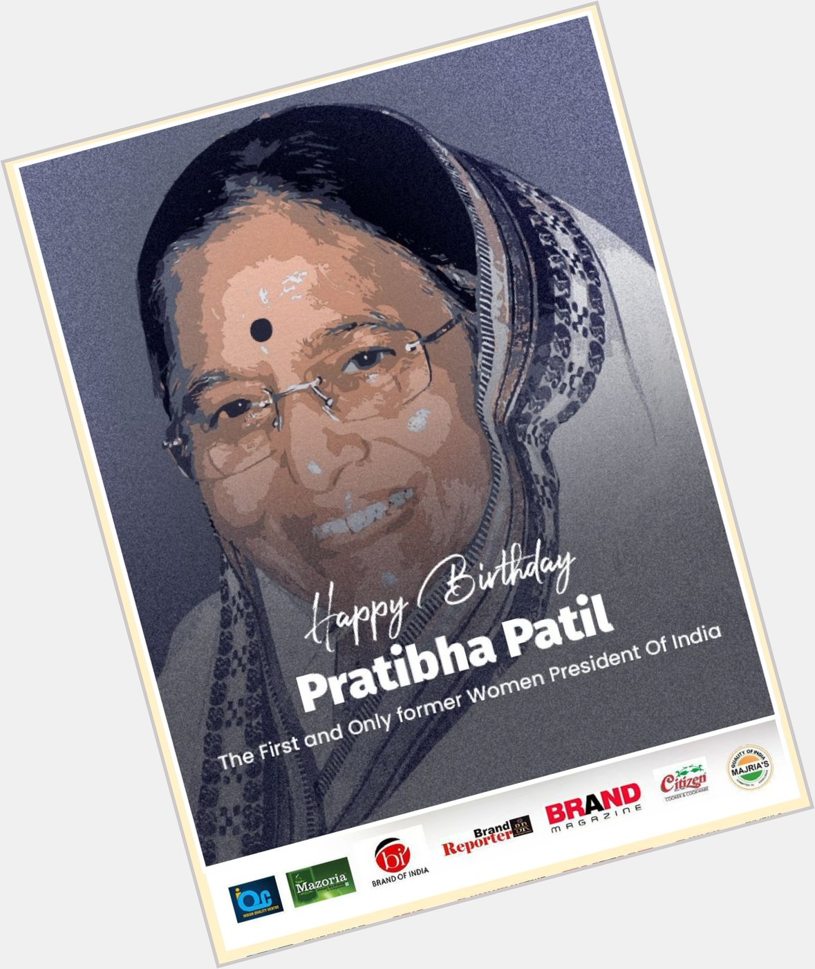 Happy Birthday to Pratibha Patil   .
.
Like  follow  and share 