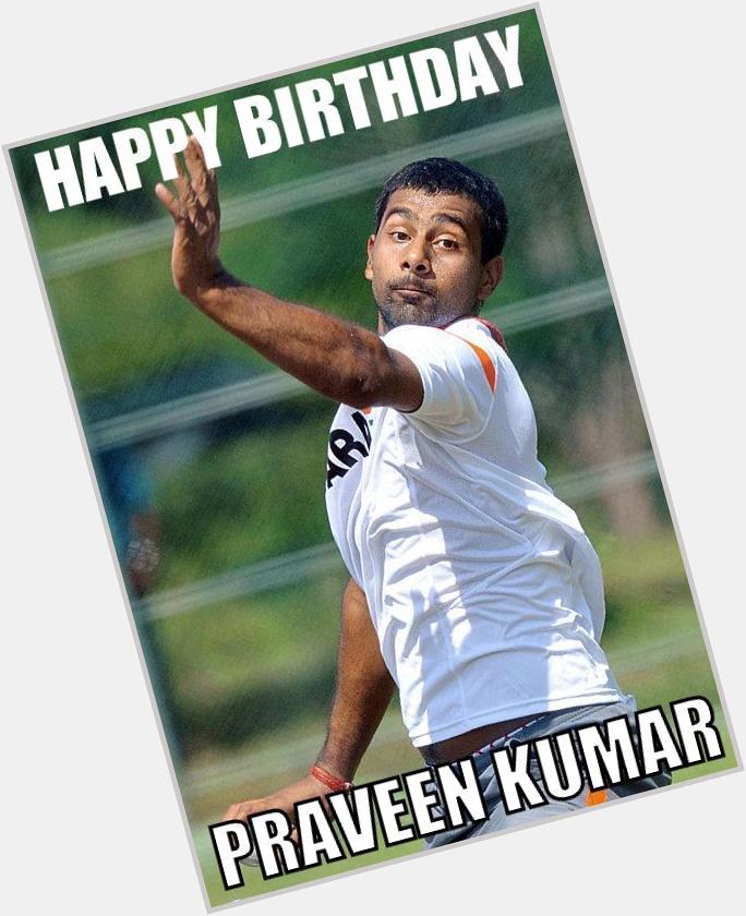 On Mahatma Gandhis birthday, a not-so-peaceful bowler was born. Happy Birthday Praveen Kumar! 