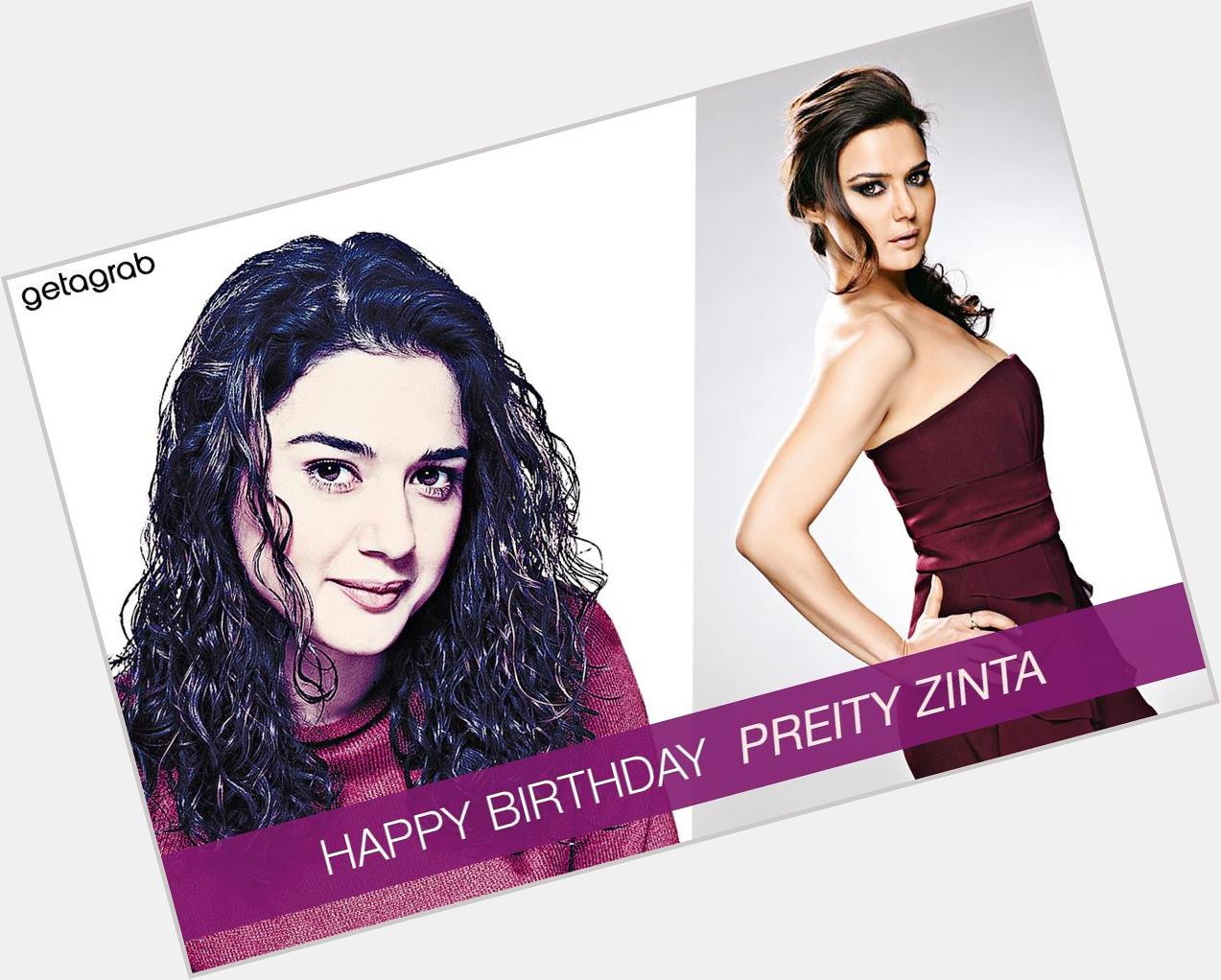 Wishing a very Happy Birthday to the dimpled beauty Preity Zinta .!! :) 