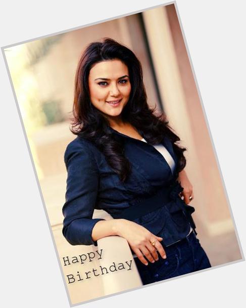 Preity Zinta, The dimpled Beauty Celebrates Her Today. 
eAlpha wishing a very Happy Birthday! 