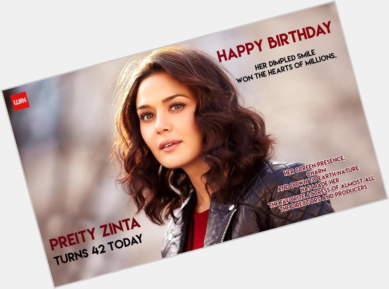 Wishing a very Happy Birthday to the dimple girl of Bollywood Preity Zinta. 