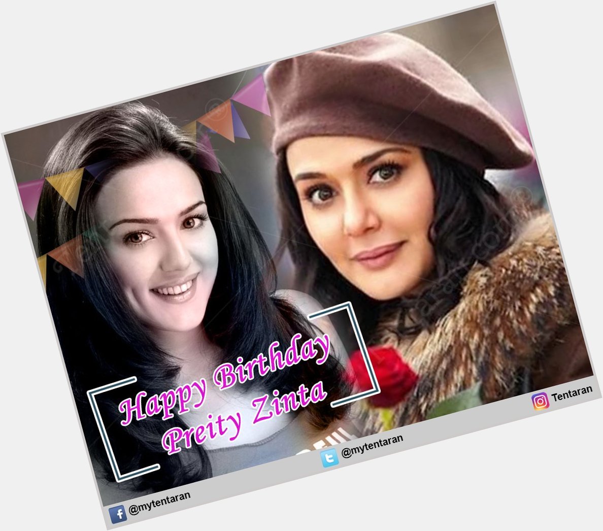 Wishing a very happy birthday to Preity Zinta 
.
.    