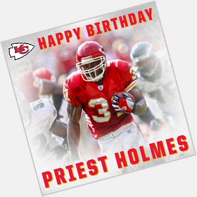 Happy birthday to Hall of Famer, Priest Holmes! 