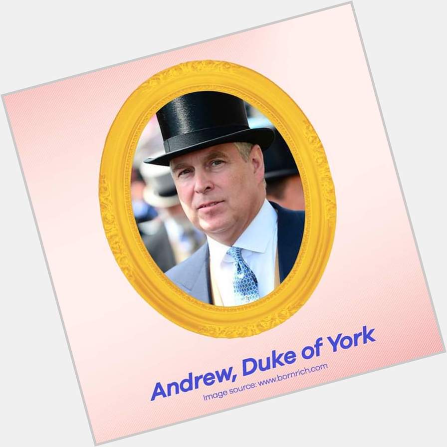 Wishing a very Happy Birthday to Prince Andrew, The Duke of York 