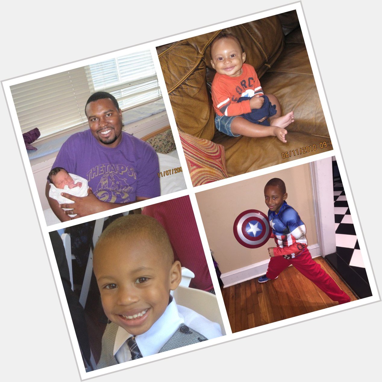 Happy 6th Birthday to our SONshine, Prince Charles Ayinde Byers!   Our beautiful, brilliant boy! 
