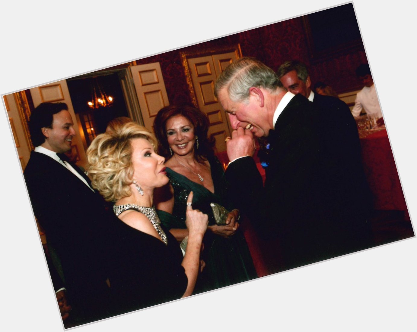 She could always make him laugh! Happy Birthday to Joan s good friend, HRH Prince Charles! 