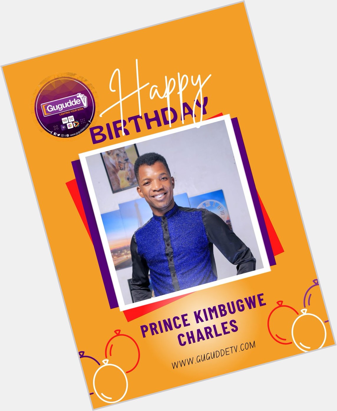 Today we celebrate Prince Charles Kimbugwe. Happy birthday! 