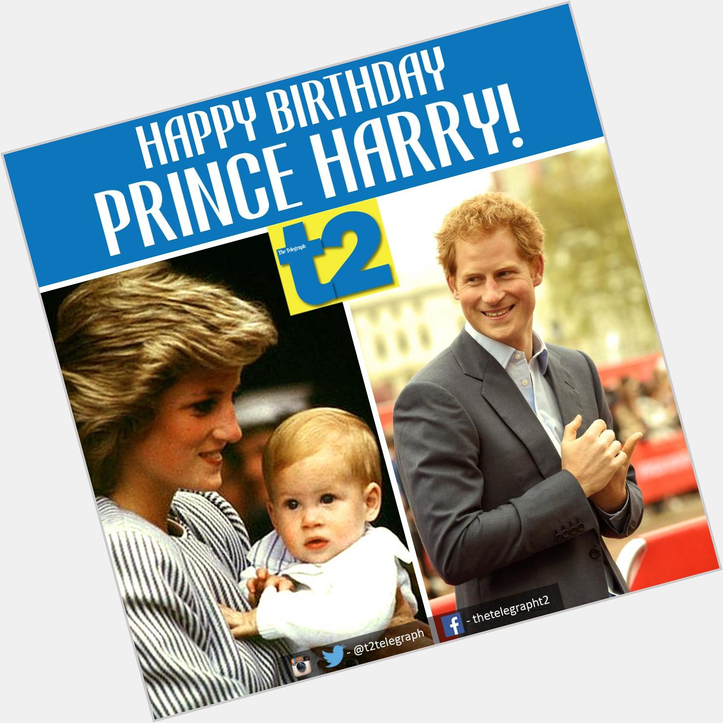 Happy birthday Prince Harry! Here\s a baby Harry in Princess Diana\s arms. The prince turns 31 today! 