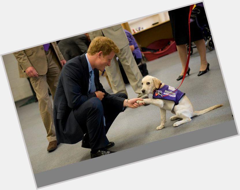   Happy Happy Birthday Prince Harry lovely memories from your visit 