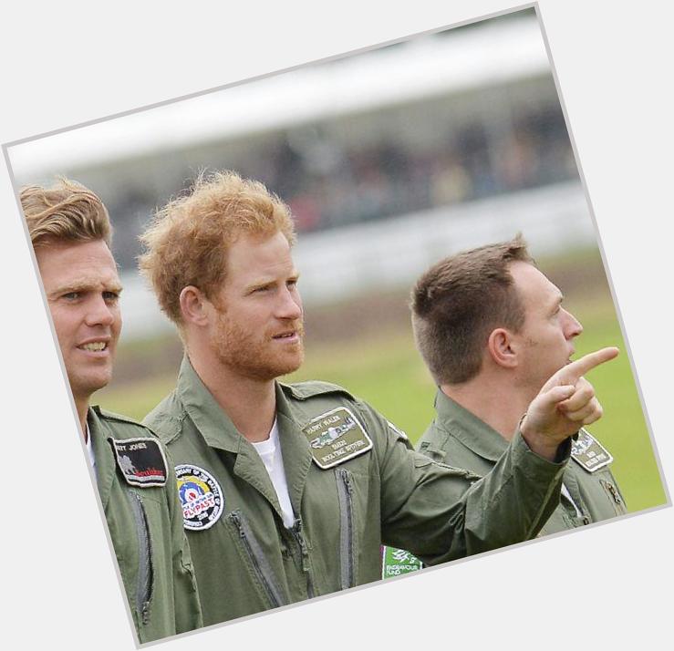Happy 31st Birthday to Prince Harry. Thank you for the not shaving. 