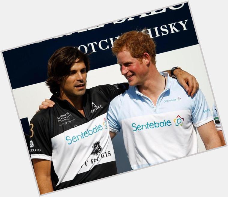 Happy Birthday Prince Harry. A throwback shot of him after a polo match with Nacho in Ct. 
