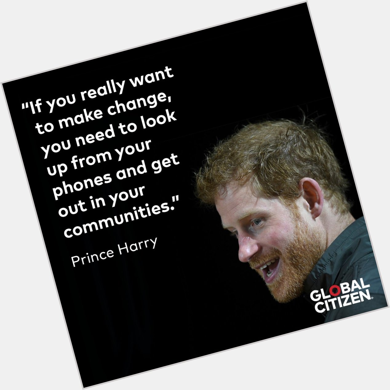 Be an activist like the Duke of Sussex who turns 34 today! Happy birthday, Prince Harry 