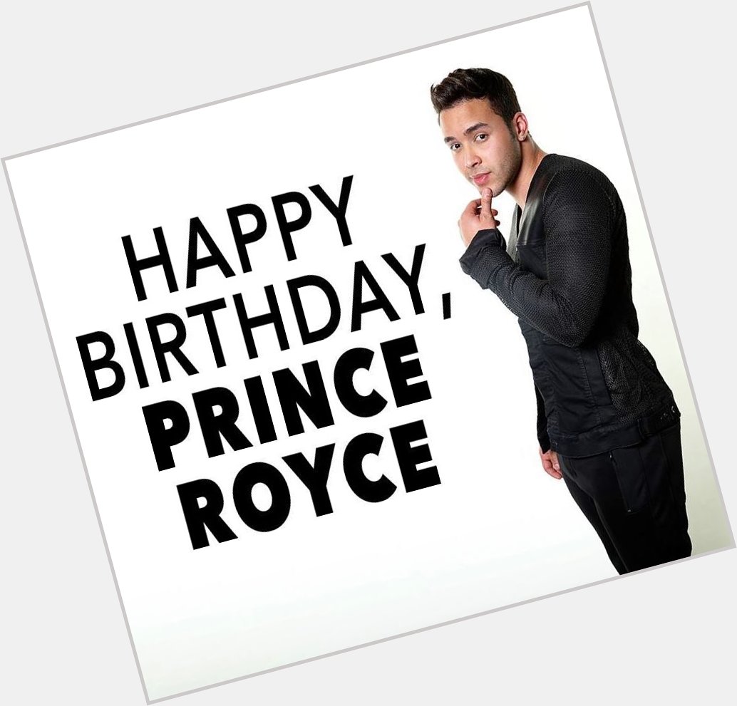 Happy birthday to Prince Royce 