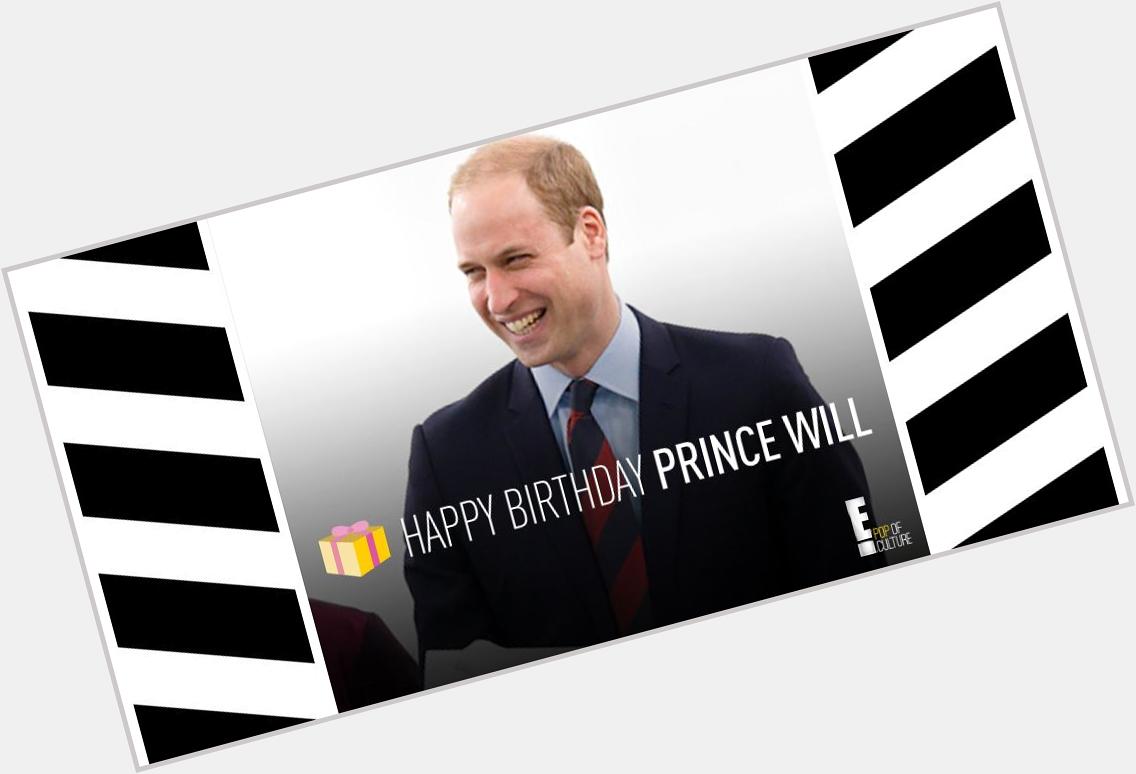 A royal HAPPY BIRTHDAY to Prince William! 