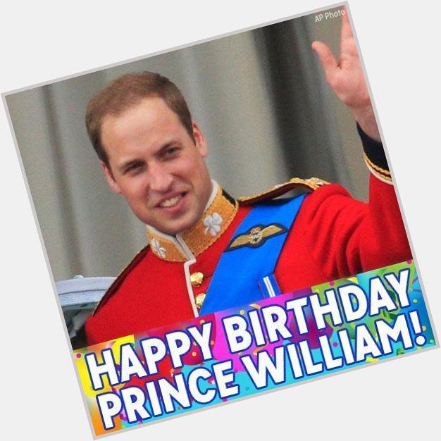 Happy Birthday, Prince William!  We hope the Duke of Cambridge has a great day 