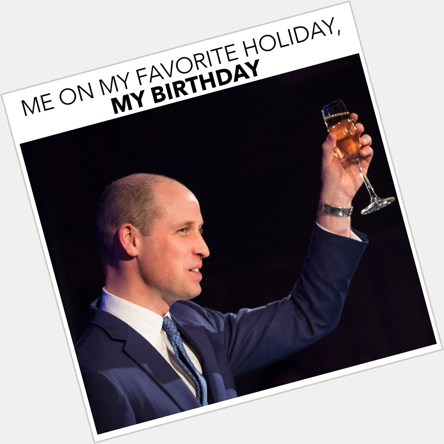 Today, we celebrate one of our favorite royals.   Happy birthday, Prince William!  Cheers to another great year. 