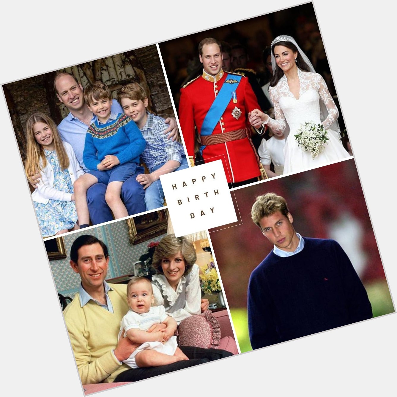 Happy 41st Birthday Prince William    
