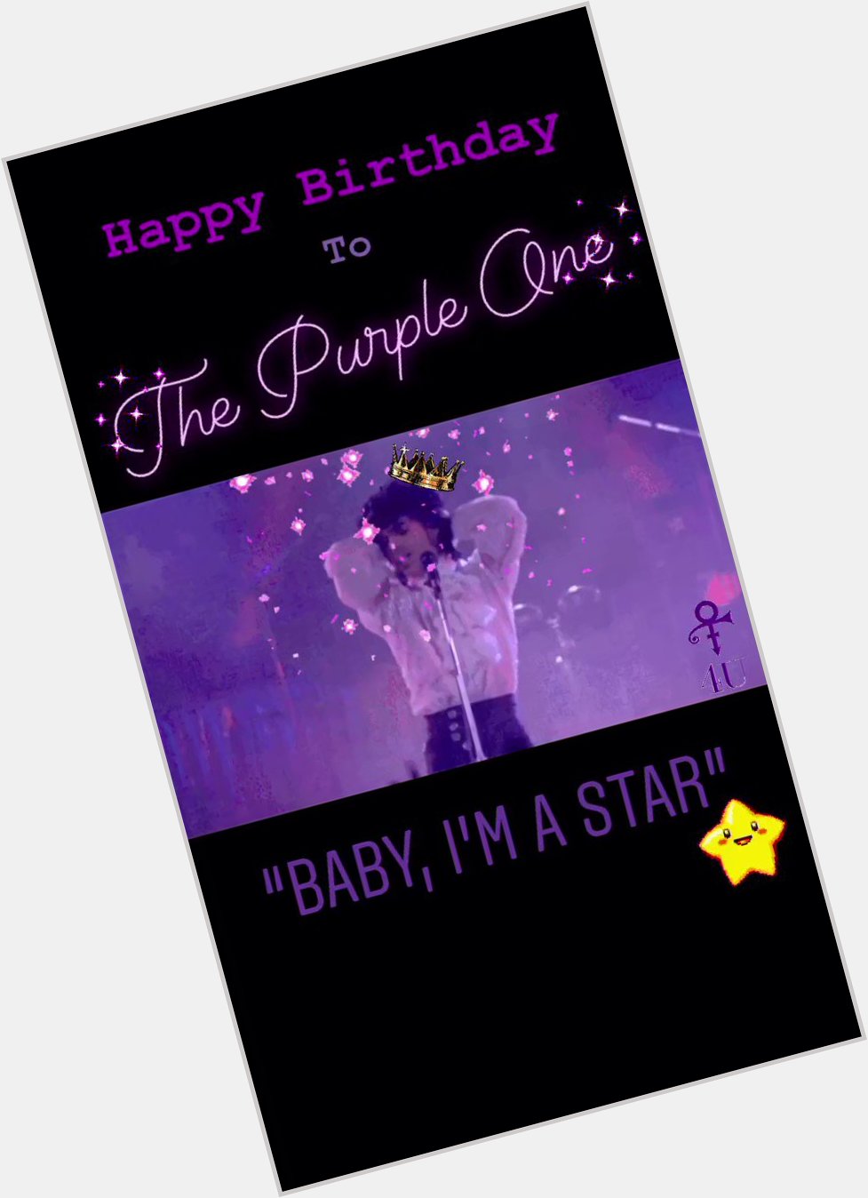 Prince means/meant so much to my family happy birthday to a legendary soul 