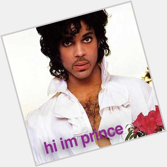 PRINCE eclettic & turns today 57. Happy Birthday! 