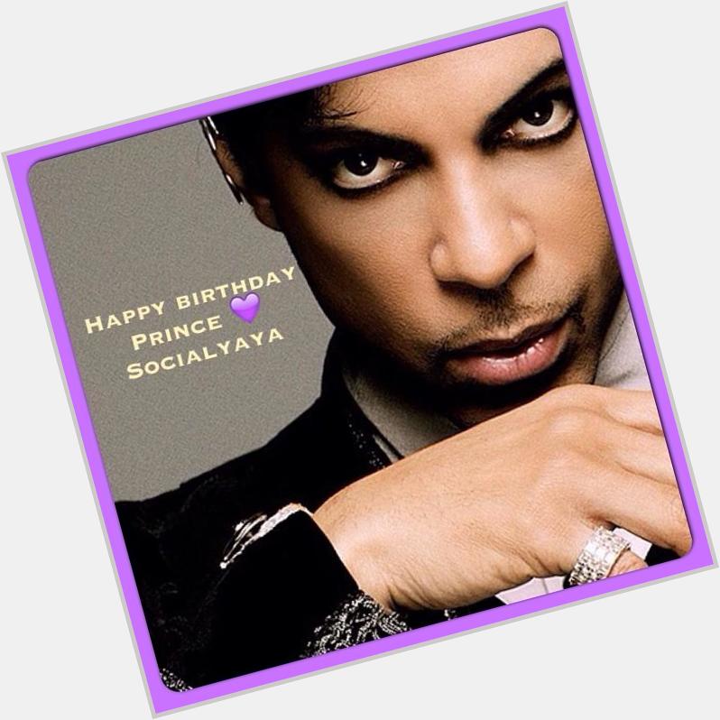  :  | Happy birthday to the Purple One... Much love & respect hiphop 