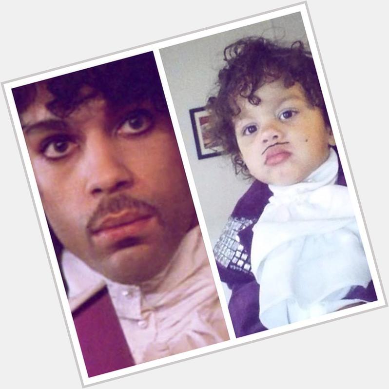 Like father, like son  Happy birthday, Prince!       