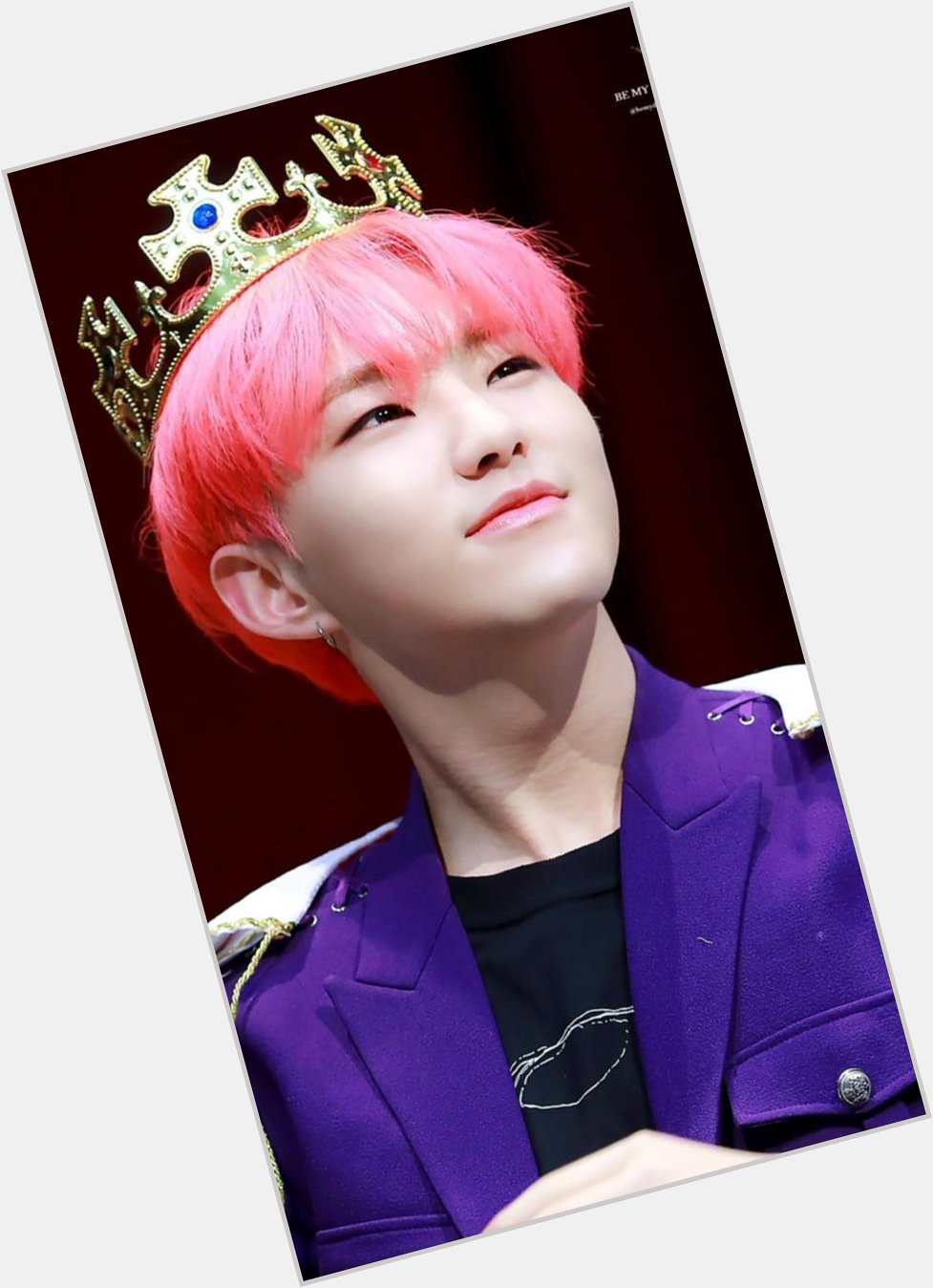 Happy birthday my uwu uwu prince hosh, I miss your chubby cheek and always stay healthy beb  