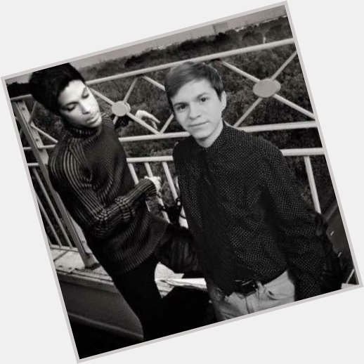 Happy Birthday , Prince ! Here\s an unreleased photo of me and the legend!  