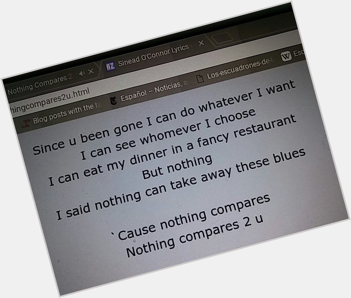 The best sad love song ever made. Happy birthday prince..we miss you 