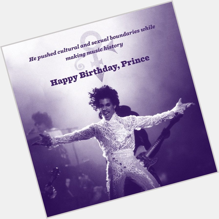  Playboy \"Prince would have turned 59 today. Happy birthday to The Purple One. 