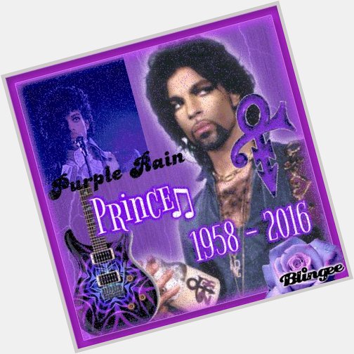 Tribute...Happy Birthday! to the legendary \"Prince\" 