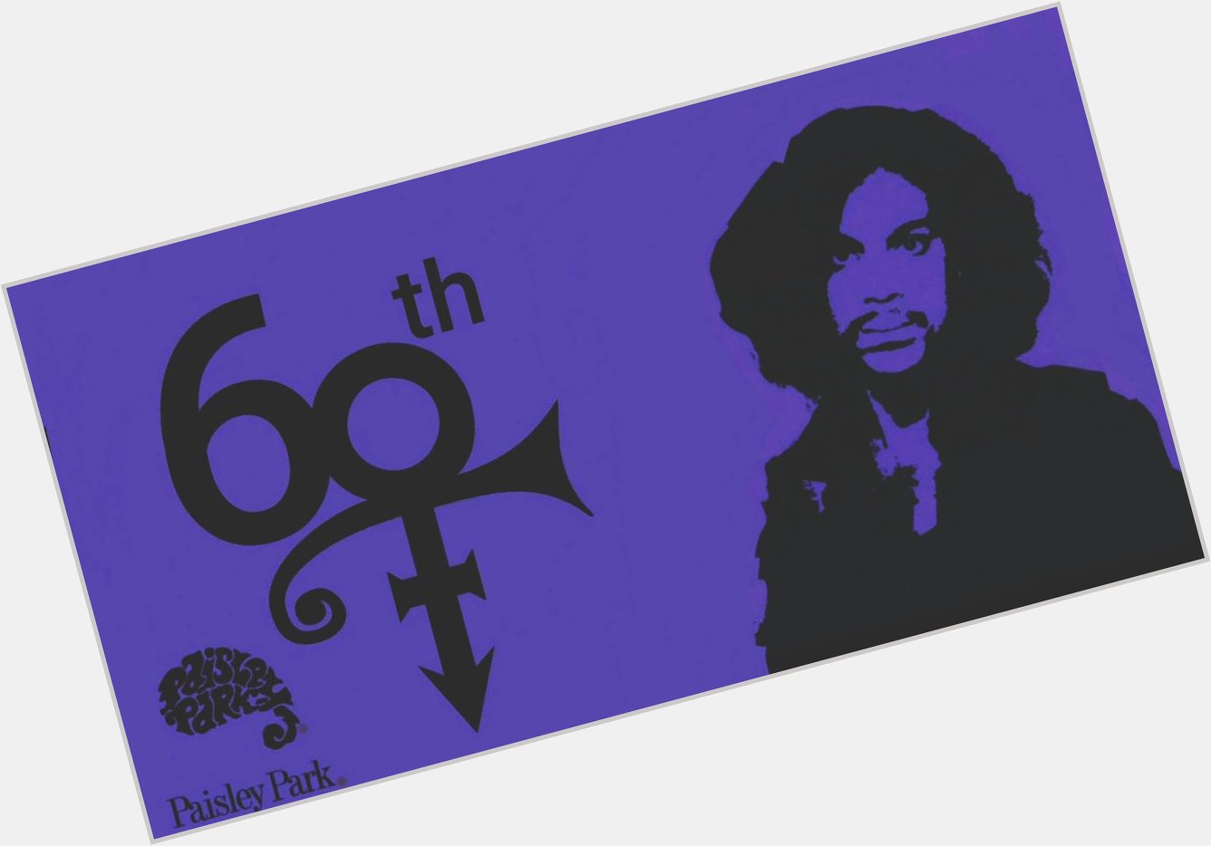 Happy birthday Prince thank you for the soundtrack of my life 
