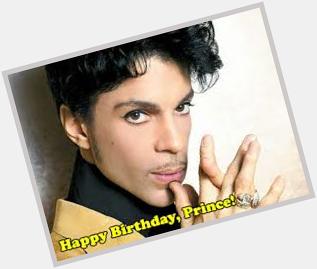 Happy birthday Prince 