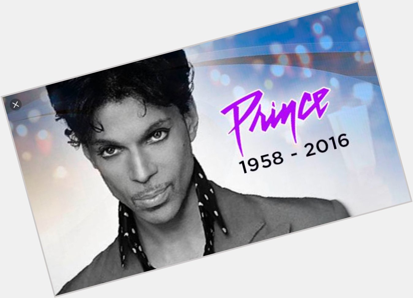 Happy Birthday Prince!!! You are so missed! 