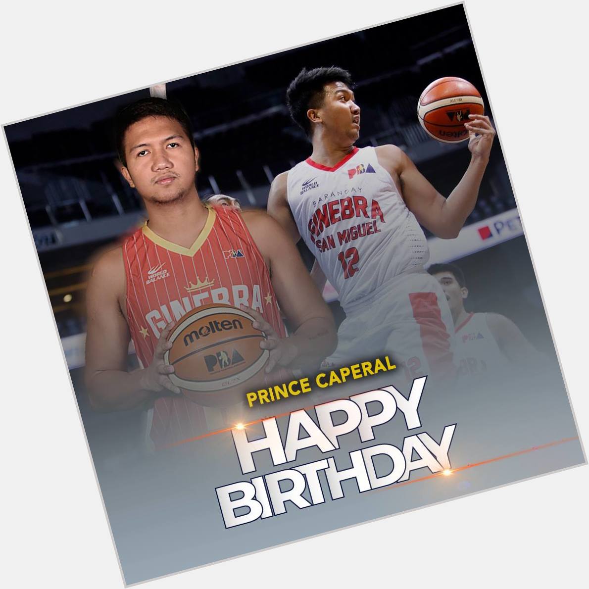 Happy 25th birthday to Prince Caperal! 