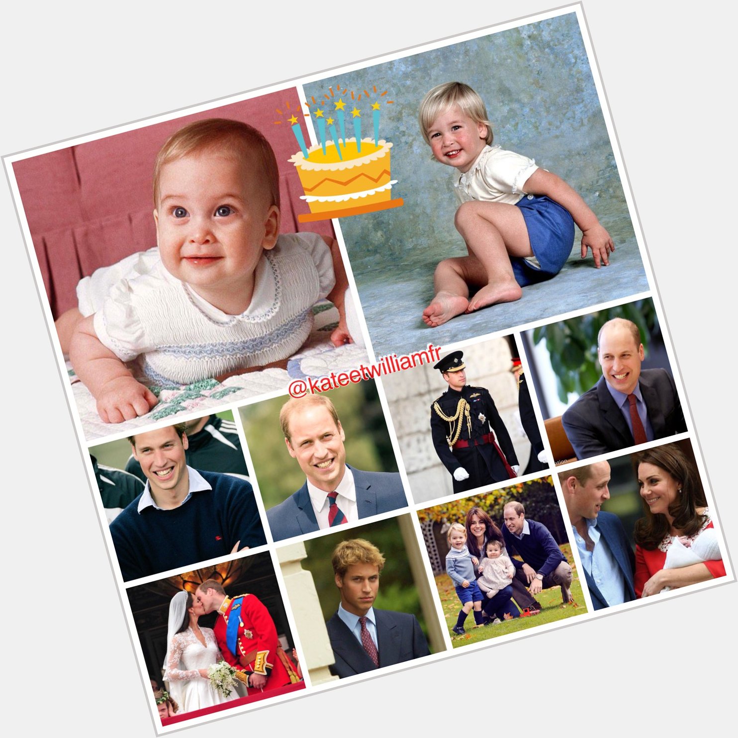 Happy birthday to HRH Prince William The Duke of Cambridge! Enjoy a very fine and happiest day 