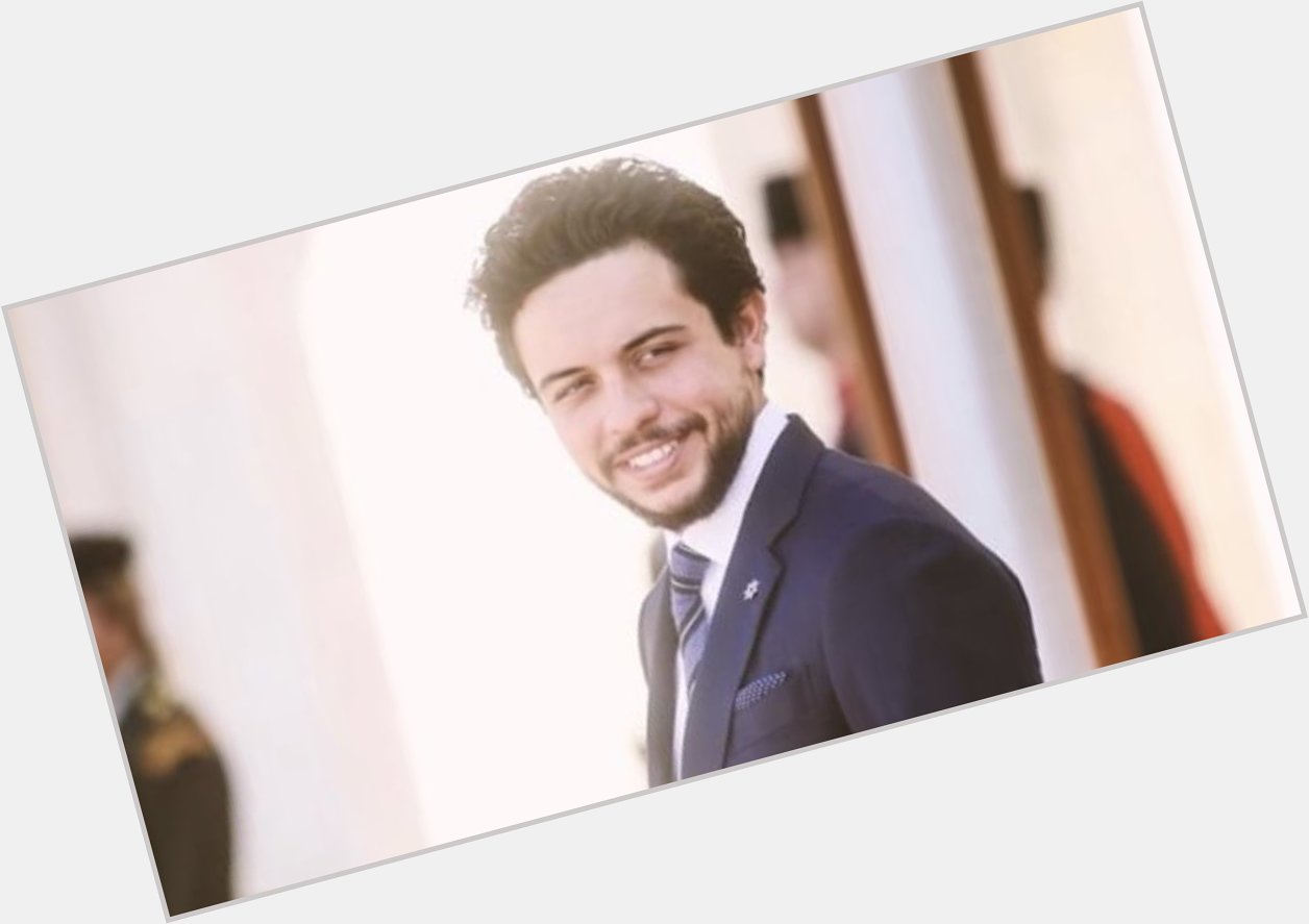 Wishing his royal highness crown prince Al Hussain bin Abdullah II a happy birthday    