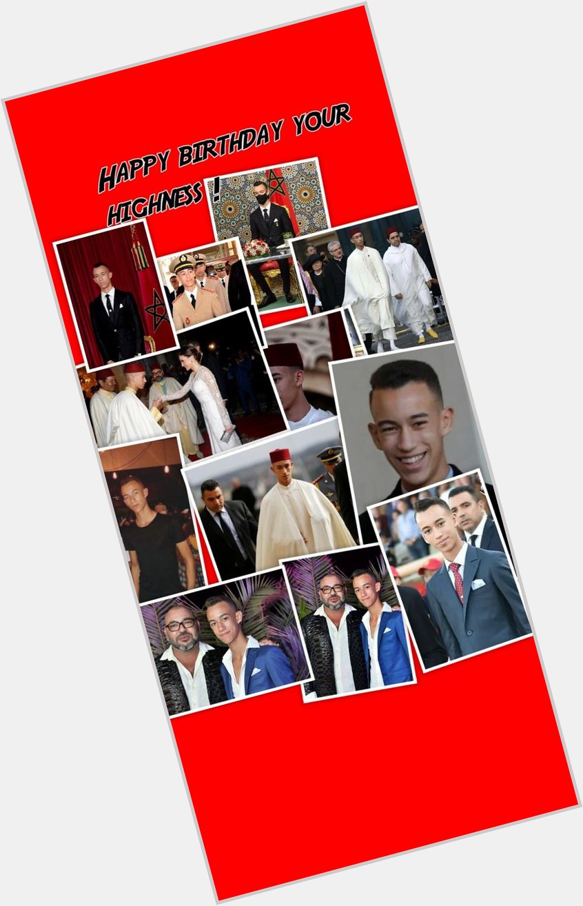 Happy birthday to our beloved crown Prince Moulay El Hassan ! 