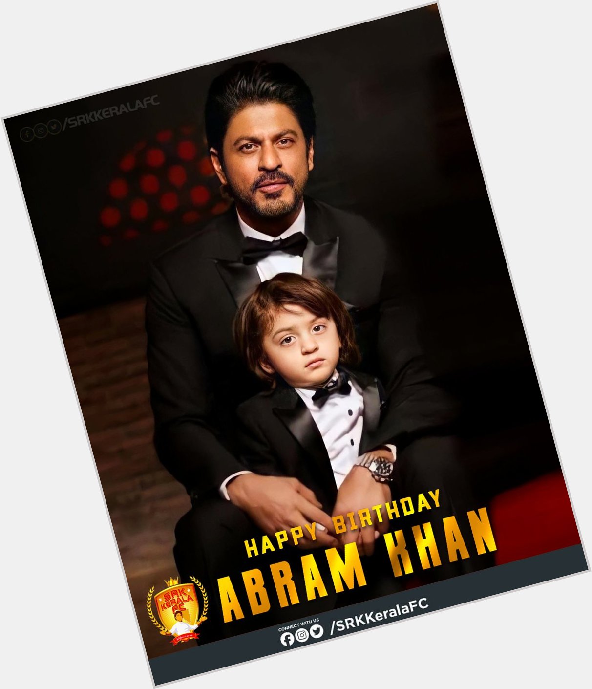 Happy Birthday to our Little Prince Abram Khan   