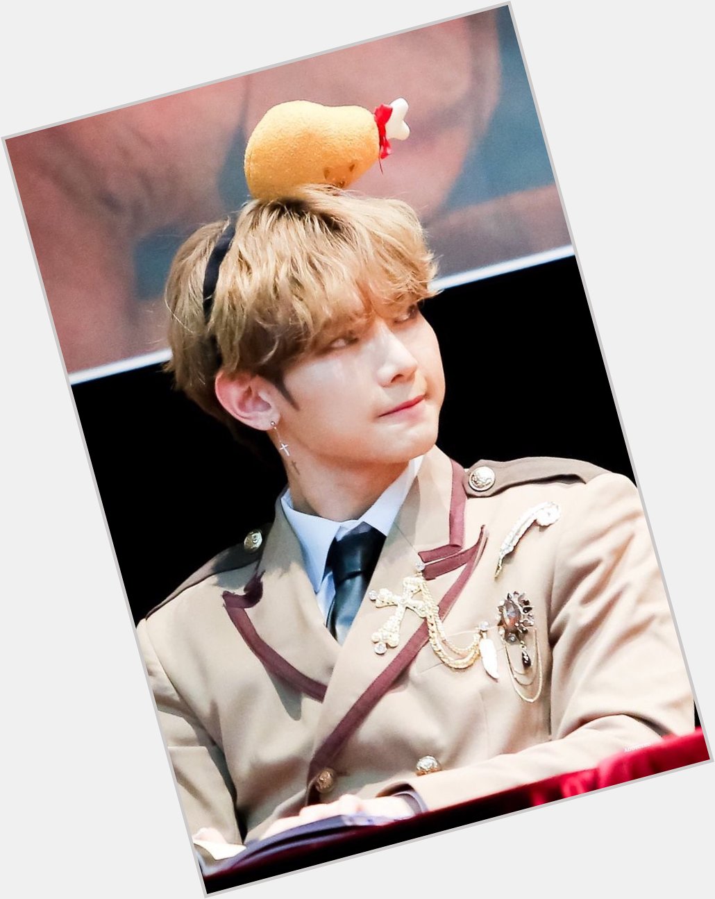 Happy birthday to our chicken Prince Yeosang     