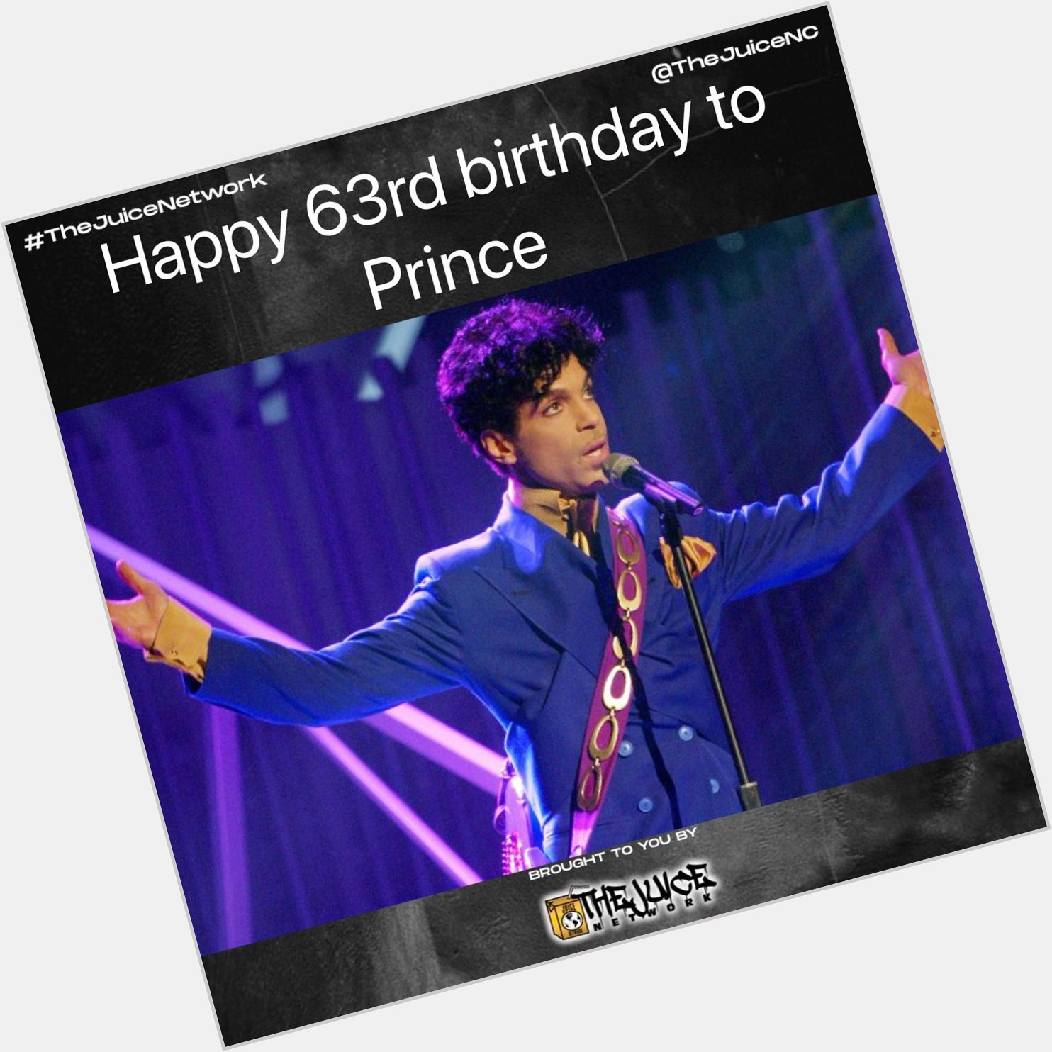 Happy 63rd birthday to Prince!

Rest In Peace to a legend.       