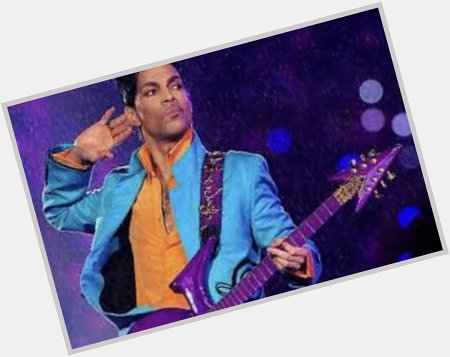 Happy birthday, Prince... 