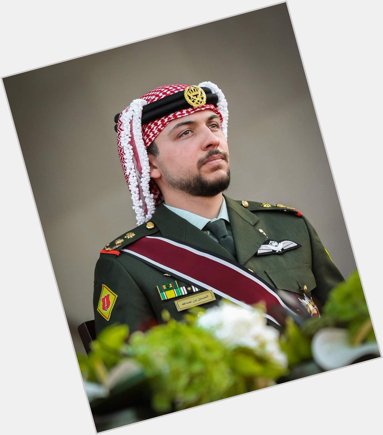                          :                               Happy birthday Prince Al Hussein 