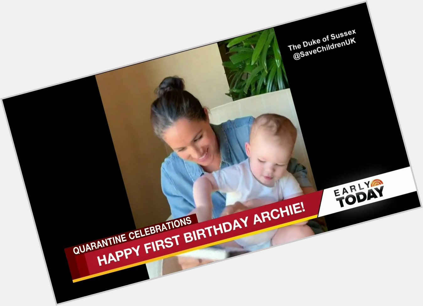 Happy Birthday baby Archie! The young prince turned 1 year old on Wednesday. 